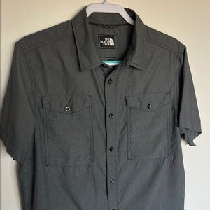 The North Face Men's Charcoal Button Down Shirt